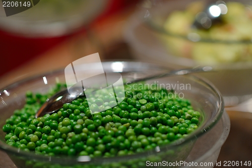 Image of buffet food