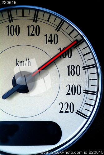 Image of speed indicator