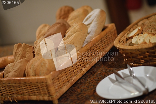 Image of buffet food