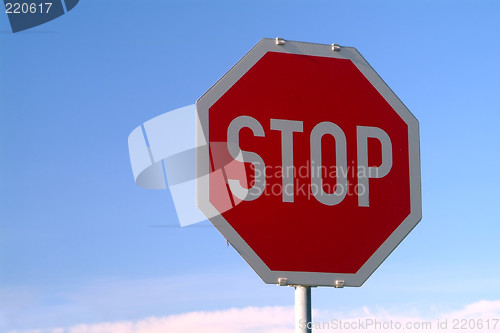 Image of stop sign