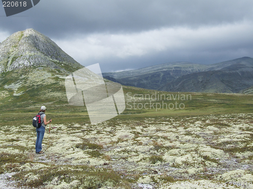 Image of Short break from hiking