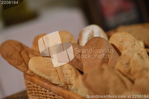 Image of buffet food