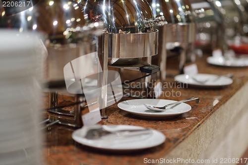 Image of buffet food