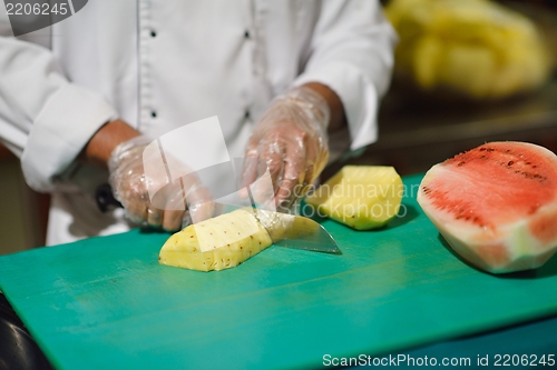 Image of buffet food