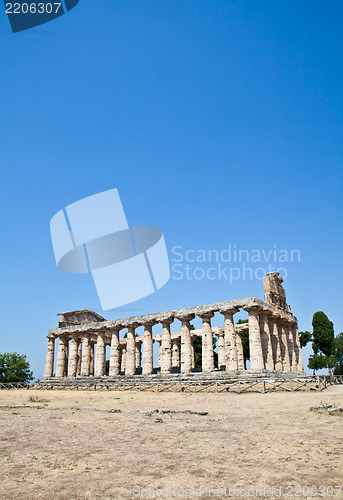 Image of Paestum temple - Italy