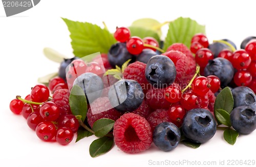 Image of Handful of berries