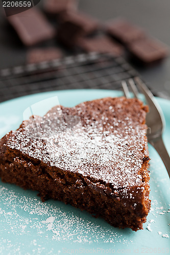 Image of Chocolate cake slice