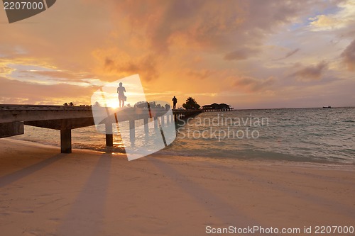 Image of tropical beach