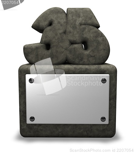 Image of stone number