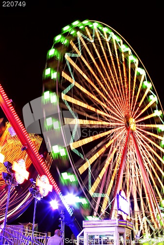 Image of Fairground at Night