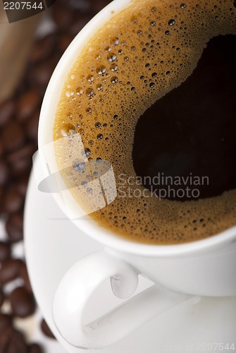 Image of Cup hot coffee