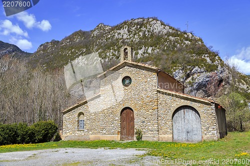 Image of church of Ribes de Fresser and Ripoll