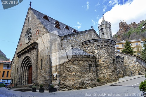 Image of church of  Santa Maria, Ribes de Freser
