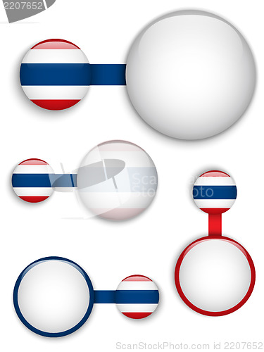 Image of Vector - Thailand Country Set of Banners