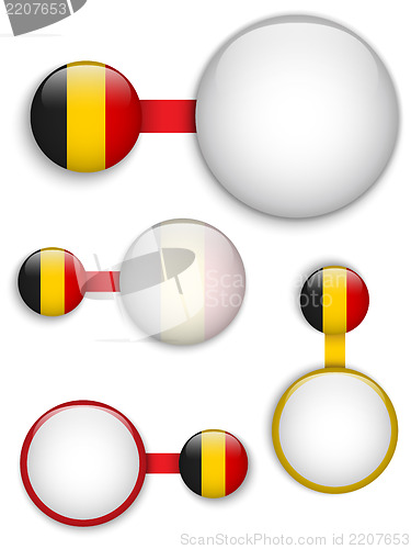 Image of Vector - Belgium Country Set of Banners