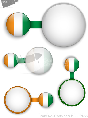 Image of Vector - Ireland Country Set of Banners