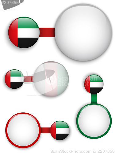 Image of Vector - United Arab Emirates Country Set of Banners