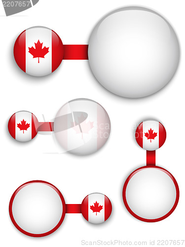 Image of Vector - Canada Country Set of Banners