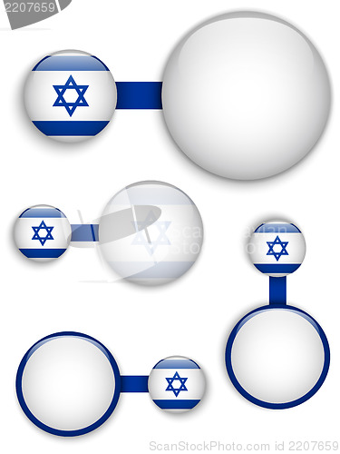 Image of Vector - Israel Country Set of Banners