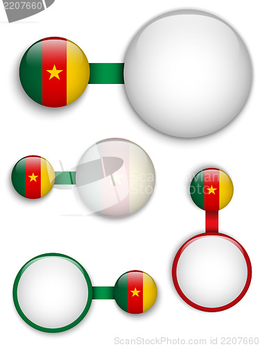 Image of Vector - Cameroon Country Set of Banners