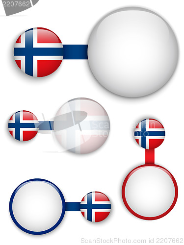 Image of Vector - Norway Country Set of Banners