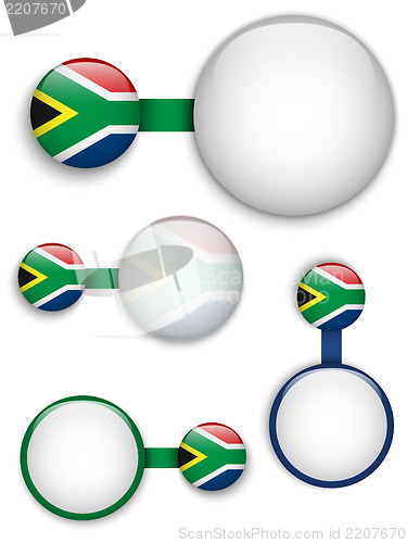 Image of Vector - South Africa Country Set of Banners