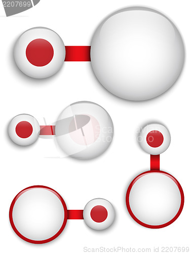 Image of Vector - Japan Country Set of Banners
