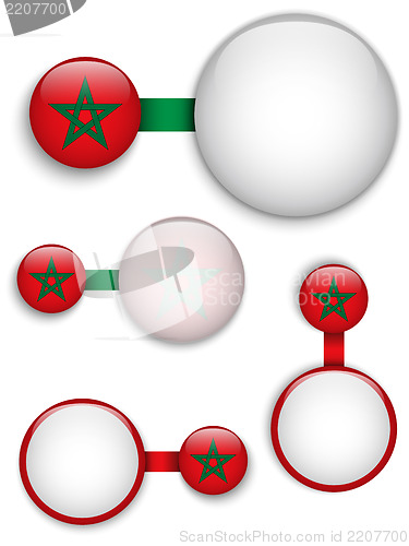 Image of Vector - Morocco Country Set of Banners