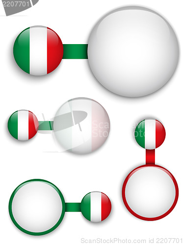 Image of Vector - Italy Country Set of Banners