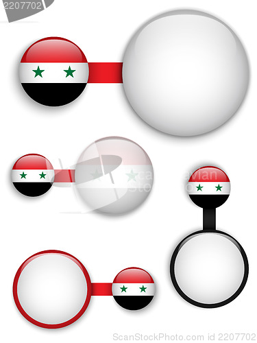 Image of Vector - Syria Country Set of Banners