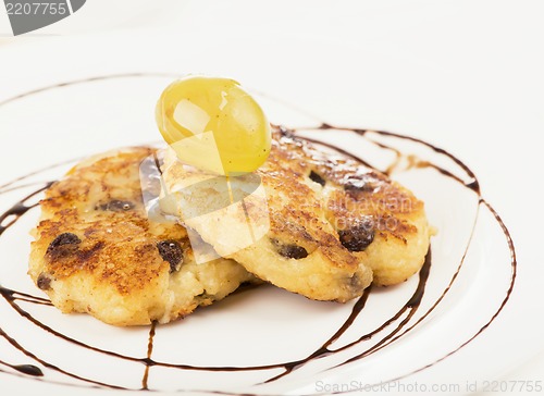 Image of Delightful cheese pancakes