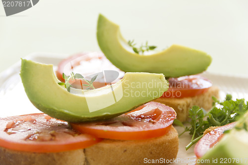 Image of Avocado And Tomato