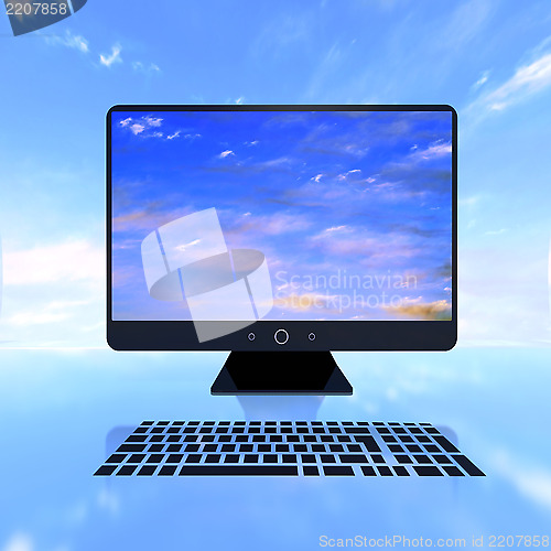 Image of Display on the sky