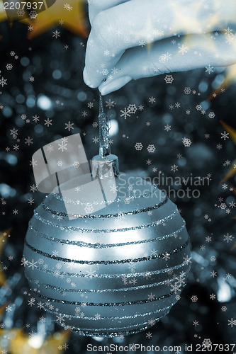 Image of Christmas decorations