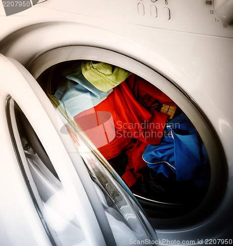 Image of Clothes in laundry