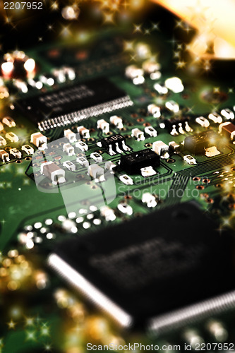Image of Electronic circuit board