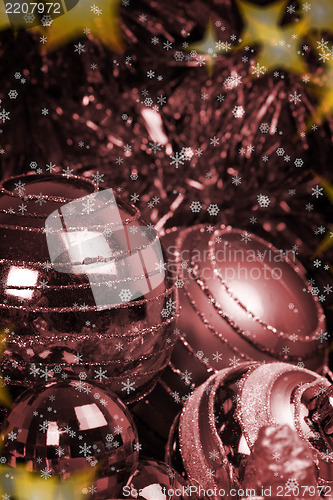 Image of Christmas decorations