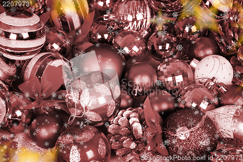 Image of Christmas decorations