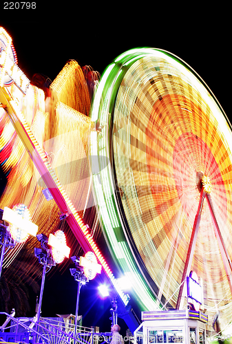 Image of Fairground at Night