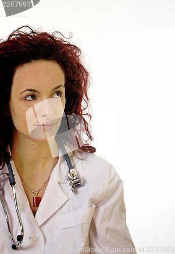 Image of Doctor with stethoscope 