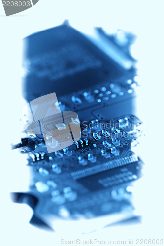 Image of Electronic circuit board