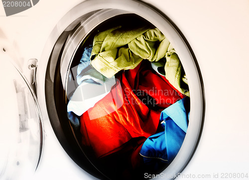 Image of Clothes in laundry