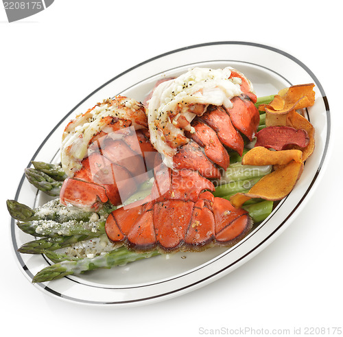 Image of Grilled Lobster Tail Plate