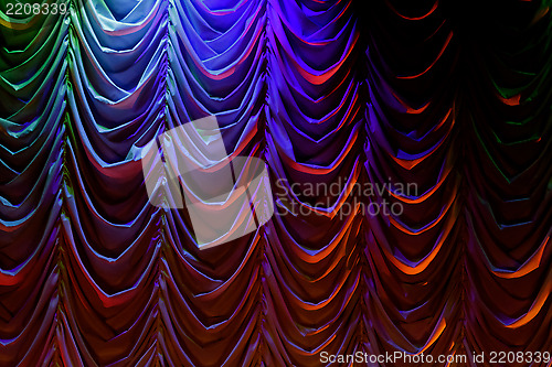 Image of theater curtain