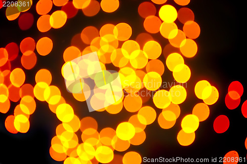 Image of Orange Bokeh