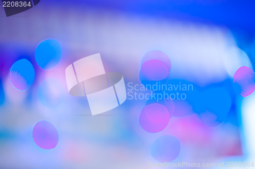 Image of Blue and Pink Bokeh
