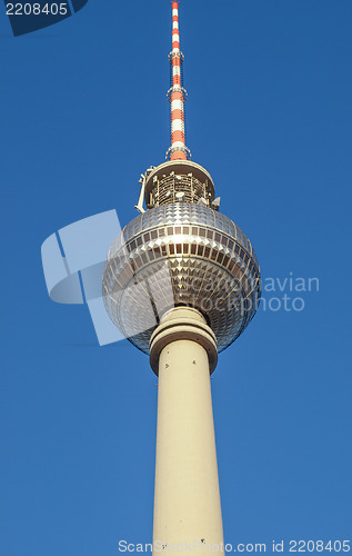 Image of Television Tower in Alexanderplatz, Berlin