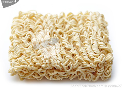 Image of raw chinese noodles 