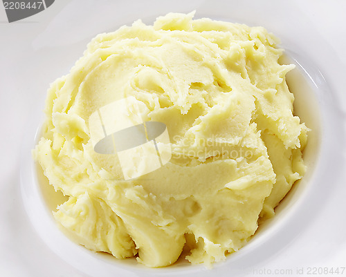 Image of mashed potatoes