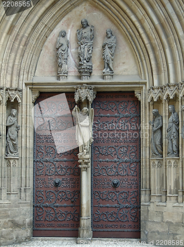 Image of Door at the Erfurt Cathedral